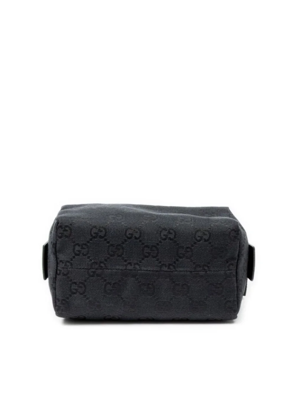 Gucci Makeup Pouch Black GG Canvas